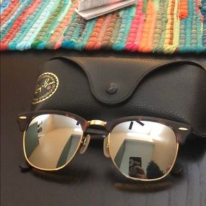 Mirrored Ray Ban clubmaster